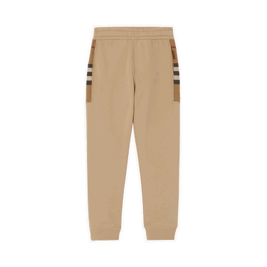Спортивні штани Burberry Check Side Panel Sweatpants бежевий | 8045014, 0
