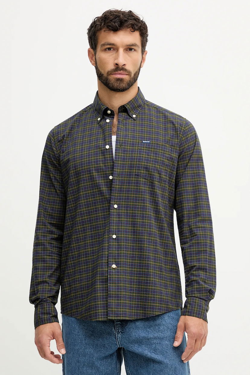 Сорочка Barbour Barbour Regular Fit Shirt Зелений | MSH5023