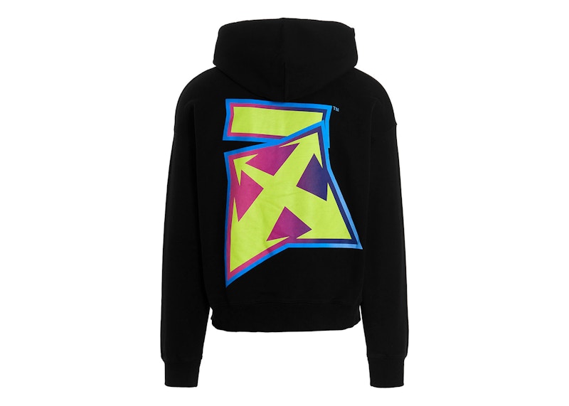 Світшоти Off-White Arrows Oversized Hoodie чорний | OMBB085F22FLE0041070
