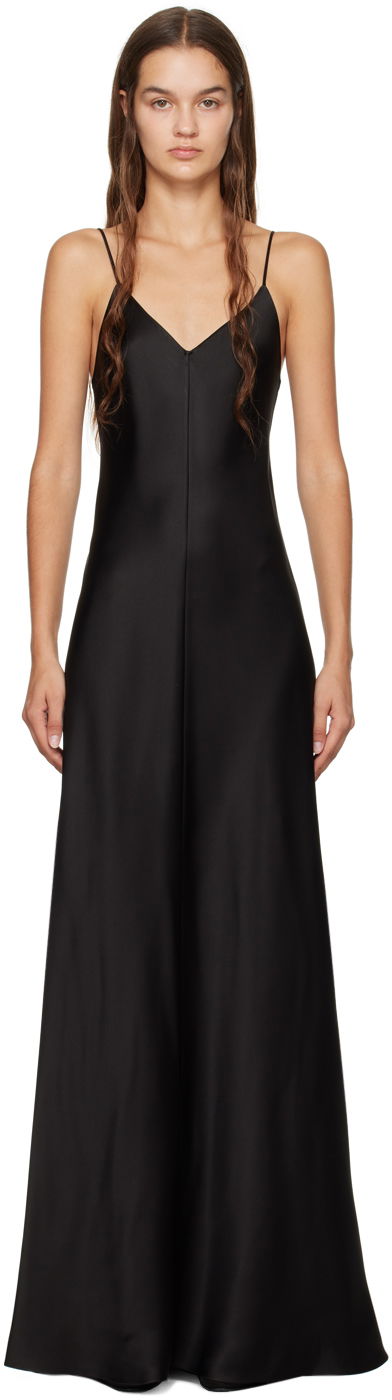плаття The Row Guinevere Maxi Dress чорний | 1267-W441
