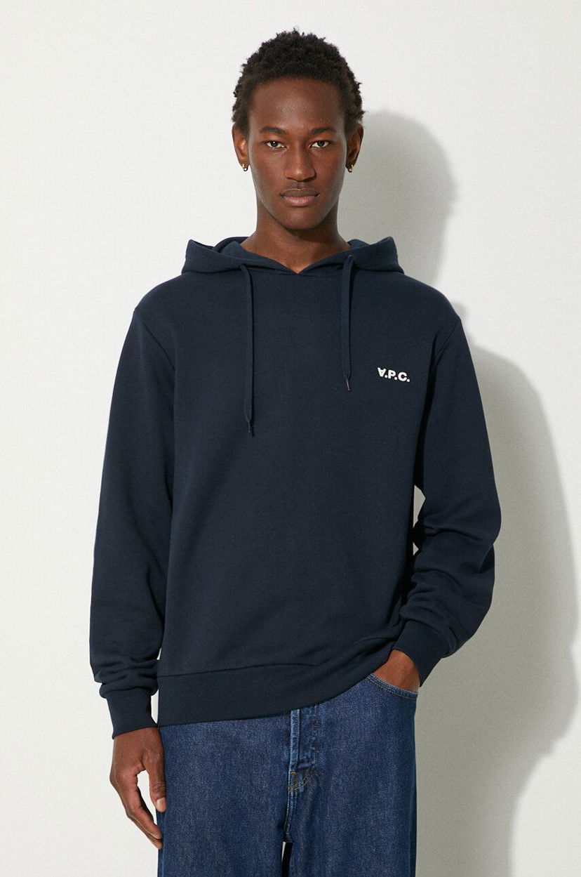Світшоти A.P.C. Boxy Petit Hoodie Синій | COHBR.H27917.TIQ
