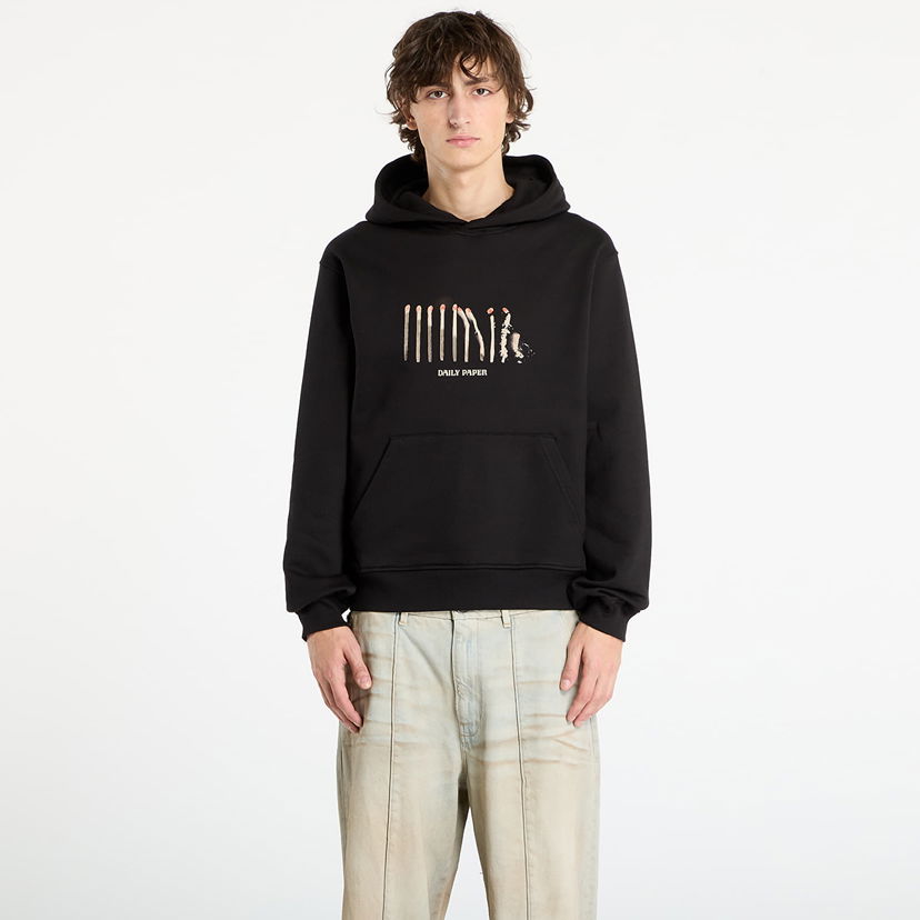 Світшоти DAILY PAPER Daily Paper Light Cycle Hoodie чорний | 2521100