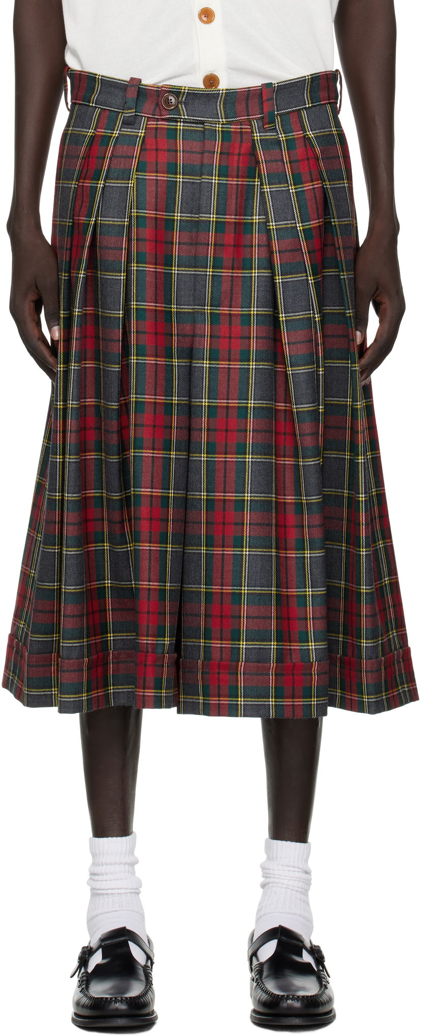 Шорти Vivienne Westwood Vivienne Westwood Tartan Culottes Shorts Різнокольоровий | 3F01000C-W0176-