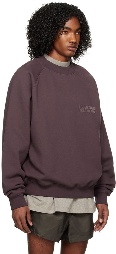 Cветр Fear of God Essentials Drop2 Crewneck Коричневий | 192BT222045F, 1