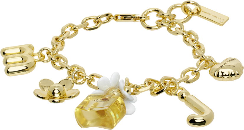 Браслет Marc Jacobs Marc Jacobs Daisy Gold Charm Bracelet Жовтий | 2P4JBR001J36