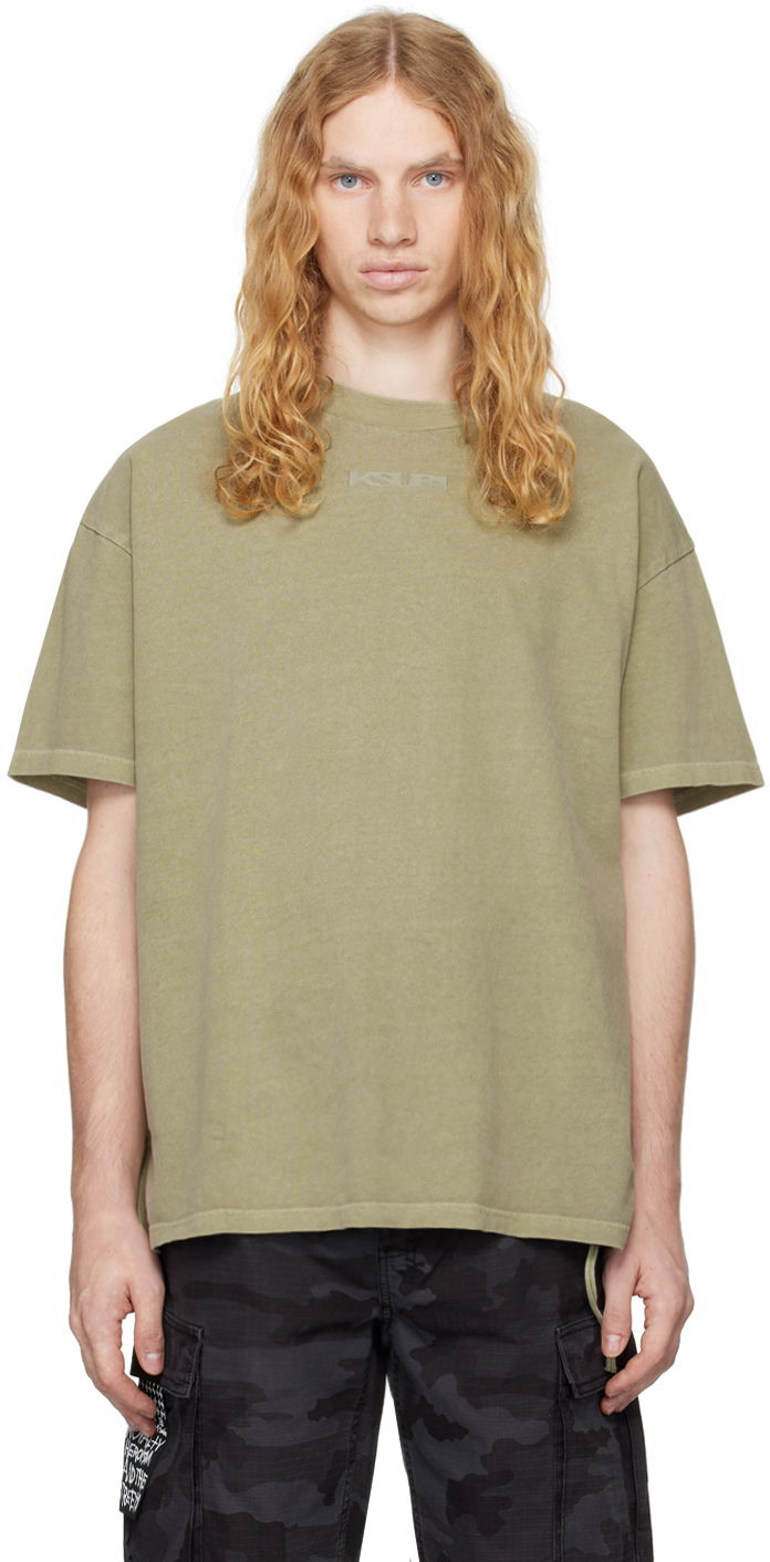 Футболка Ksubi Sott Ekcess T-shirt Зелений | MFA24TE026
