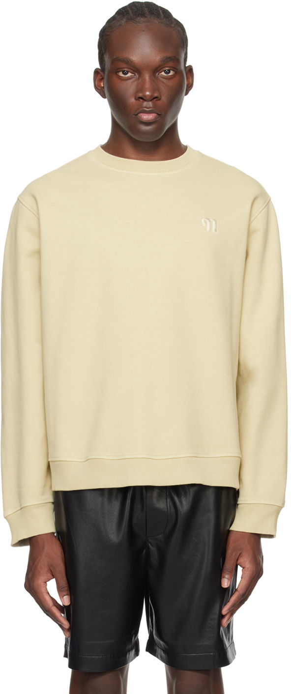 Світшоти Nanushka Mart Sweatshirt бежевий | NU23RSSW01073