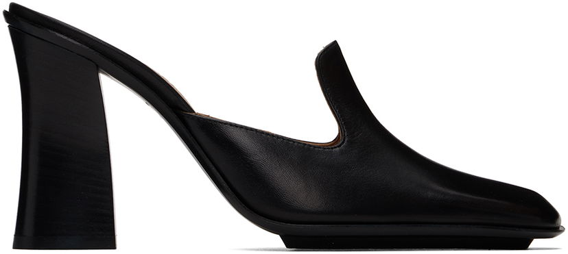 Кросівки та взуття Bottega Veneta Bottega Veneta San Marco Heeled Mules чорний | 797745 V3OA0
