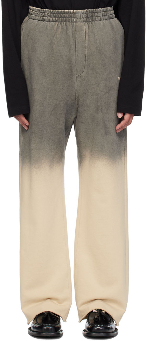 Спортивні штани We11done Gradation Sweatpants бежевий | WD-TA2-24-730-U-BG