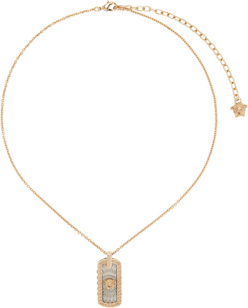 Кольє Versace Versace Medusa Pendant Necklace Металік | 1018964_1A00621