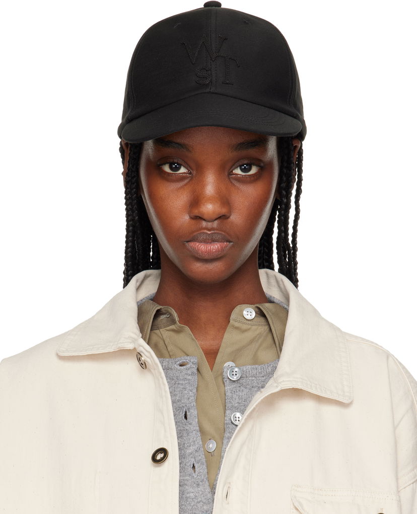 Кепка sacai WTAPS Edition Cotton Back Satin Baseball Cap чорний | 25-0931S