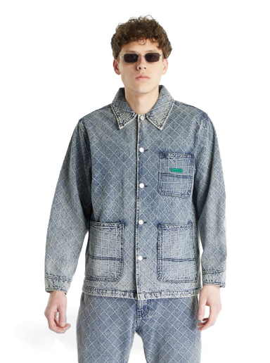 Куртка Pleasures Ingress Chore Coat Синій | P23SP002 INDIGO