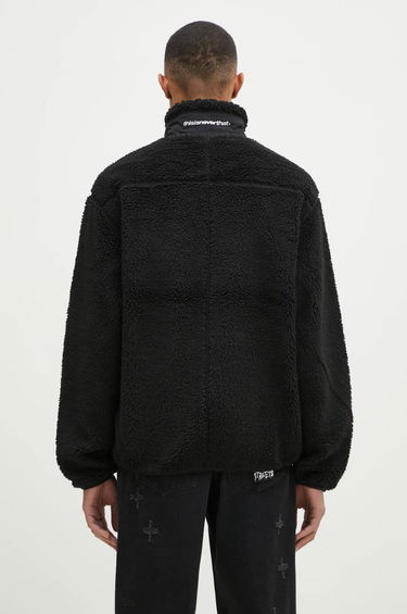 Пуховик thisisneverthat thisisneverthat SP Sherpa Fleece Jacket чорний | TN243BOWHS01, 2