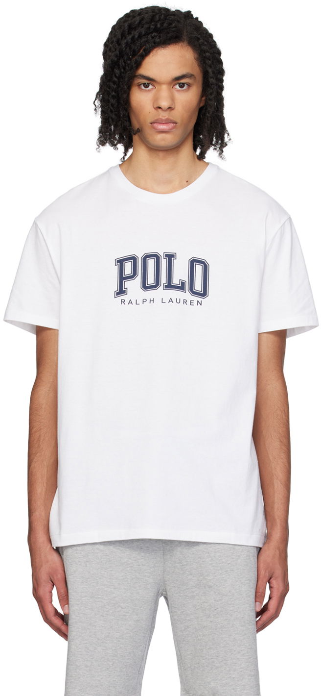 Футболка Polo by Ralph Lauren White Graphic T-Shirt білий | 710934714002
