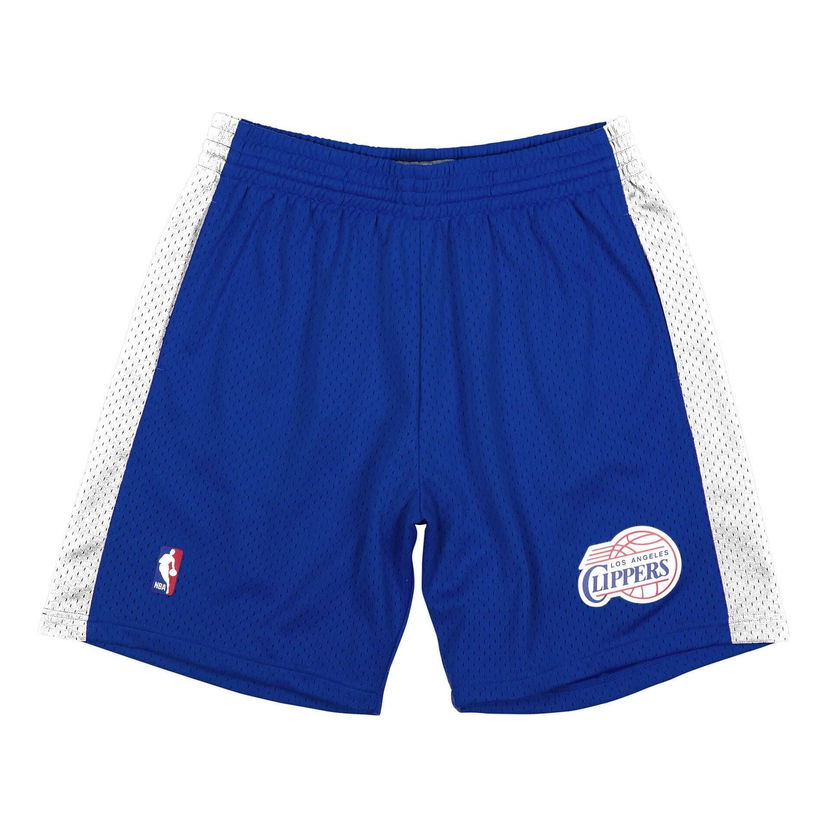Шорти Mitchell & Ness Mitchell & Ness Los Angeles Clippers 2002 Swingman Shorts Синій | SMSHGS20039-LACROYA02