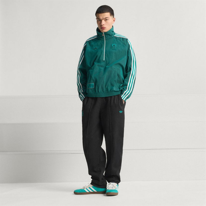 Куртка adidas Performance Liverpool FC Terrace Icons Бірюзовий | JW5474