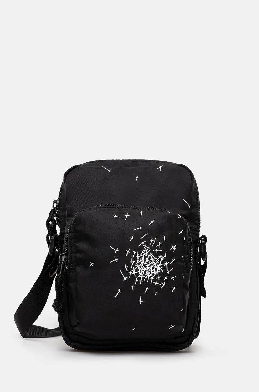 Сумка UNDERCOVER Cross Stitch Shoulder Bag чорний | UC2D4B06