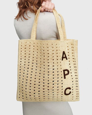 сумка-тоут A.P.C. TOTE JUNE бежевий | RAAAI-F67048-BMC, 2