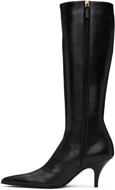 Догляд за взуттям The Row The Row Sling Tall Kitten Heel Boots чорний | F1411-L68, 2