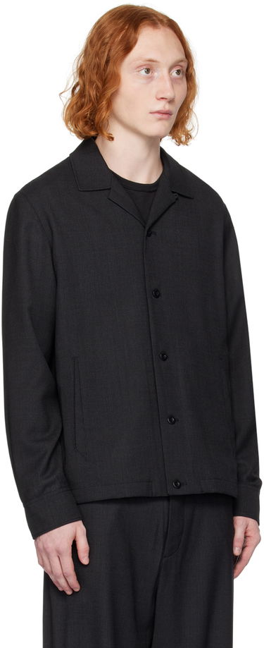 Куртка rag & bone Finlay Button-Up Shirt Jacket чорний | MBW23H2402LWML, 1