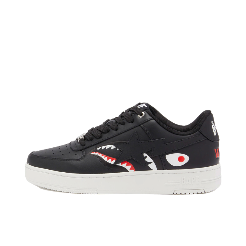 Кросівки та взуття BAPE Bape Sta Shark M2 "Black" чорний | 001FWK801307M-BLK