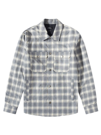 Сорочка A.P.C. Alex Check Shirt Сірий | COGAX-H02625-AAD