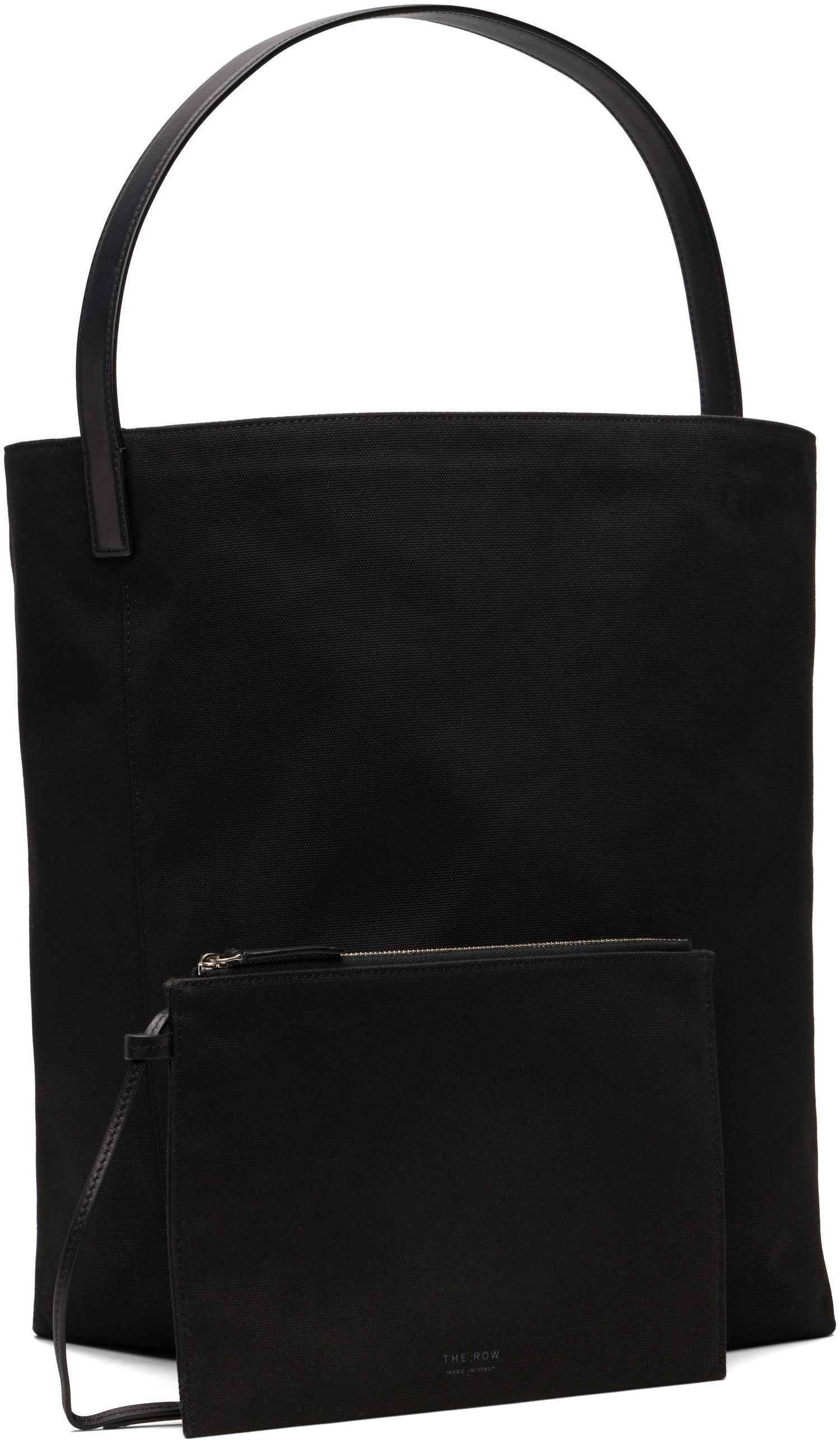 сумка-тоут The Row The Row Large Park Tote Bag чорний | W1844-W4000, 1
