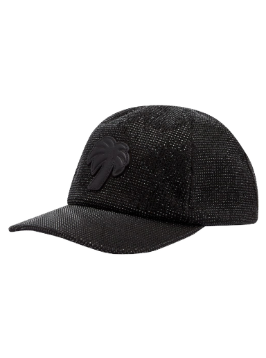 Кепка Palm Angels Big Palm Cap чорний | PWLB030S23FAB0011010