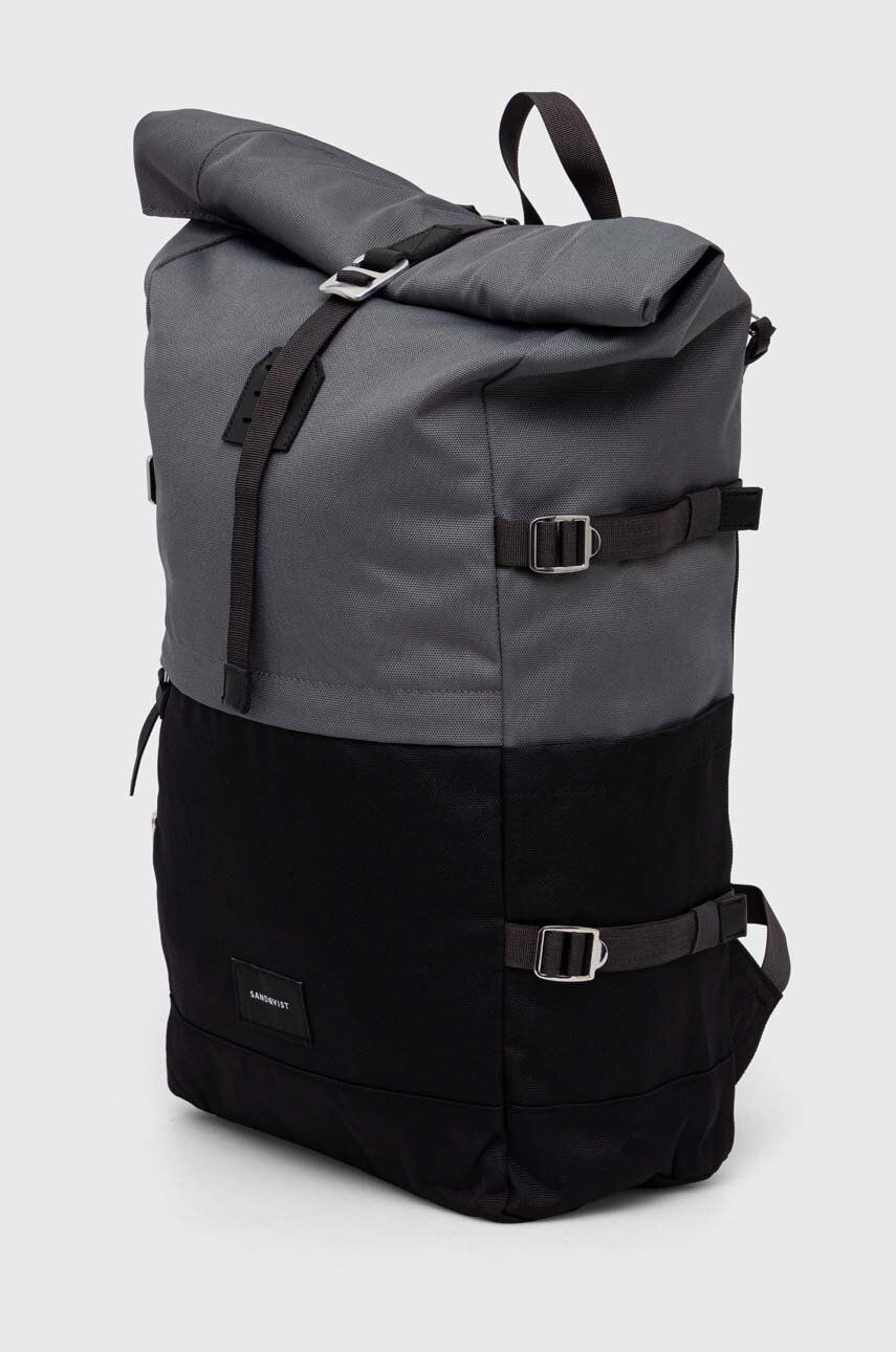 Рюкзак Sandqvist Backpack Bernt Patterned Сірий | SQA2054, 1
