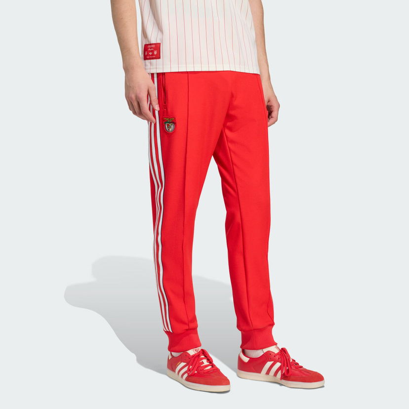 Спортивні штани adidas Performance Benfica Terrace Icons Track Pants Червоний | JL5551