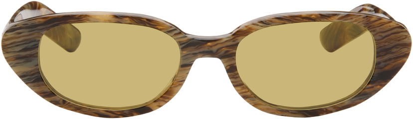 Сонцезахисні окуляри RETROSUPERFUTURE RETROSUPERFUTURE Vega Sunglasses Коричневий | 14W