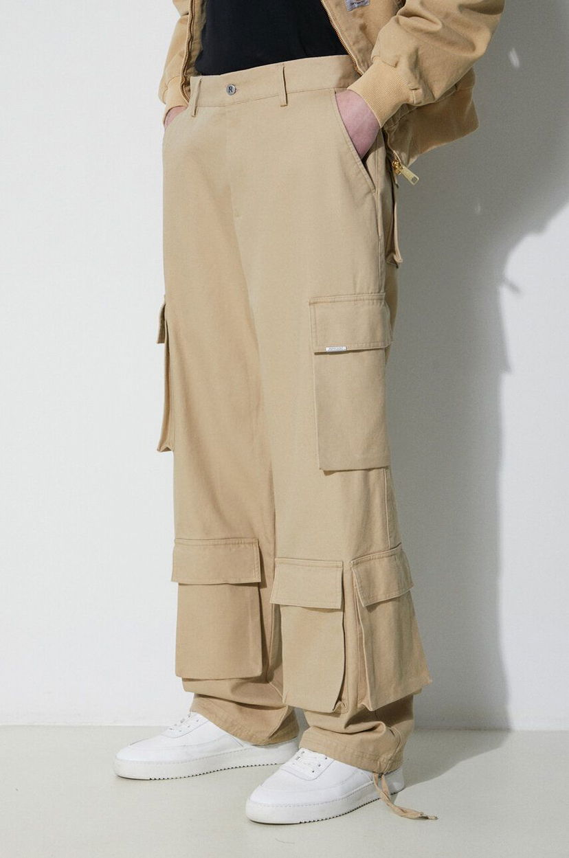 Штани карго Represent Clo Cargo Pants Baggy бежевий | MLM521.494