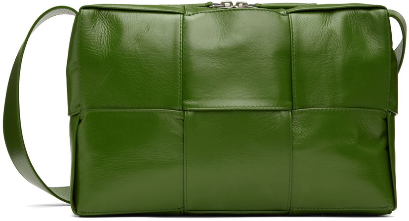 Сумочка Bottega Veneta Bottega Veneta Medium Arco Camera Bag Зелений | 731165 VCQ71
