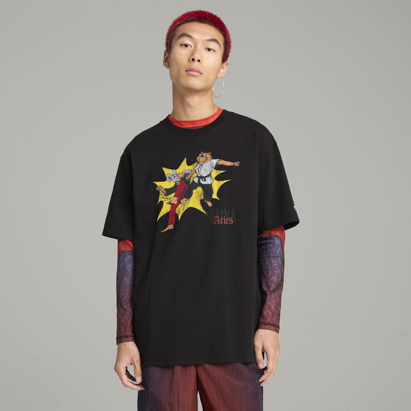 Футболка Puma PUMA x ARIES Graphic T-Shirt чорний | 629495_01