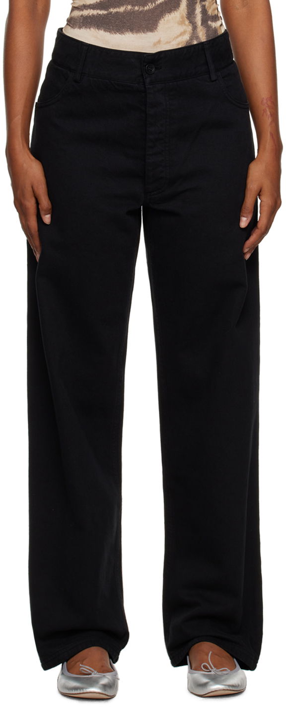 Штани Baserange Wide Leg Trousers чорний | TRIN-COB-WI23