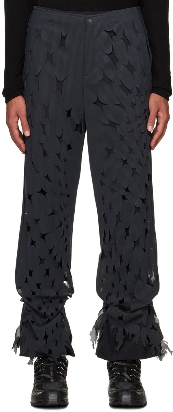 Штани Post Archive Faction (PAF) Cutout Double Layered Trousers чорний | 5.1 BTPL-B