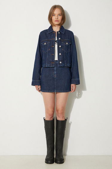 Куртка KENZO Striped Denim Jacket Синій | FE62DV2456F2.DD, 1
