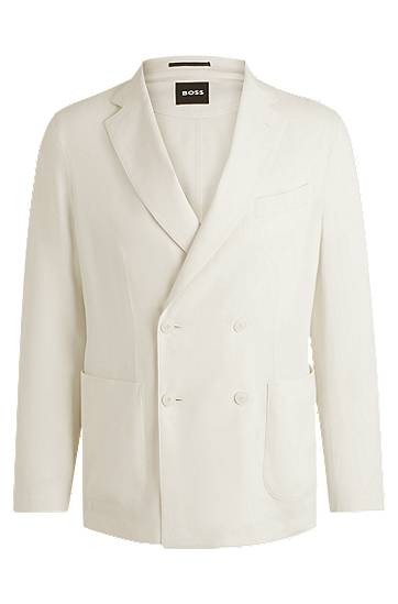 Куртка BOSS Selected By Shohei Ohtani Slim-Fit Blazer білий | 50540686