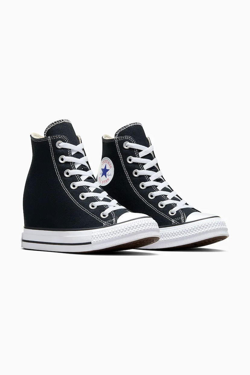 Кросівки та взуття Converse Chuck Taylor All Star Classic Wedge Platform чорний | A11909C
