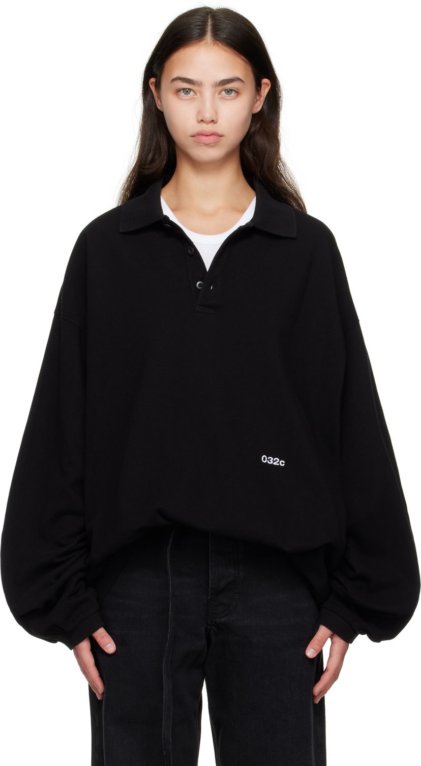 Сорочка поло 032C Speed Devil Long Sleeve Polo чорний | F25-URC-0479-050-W