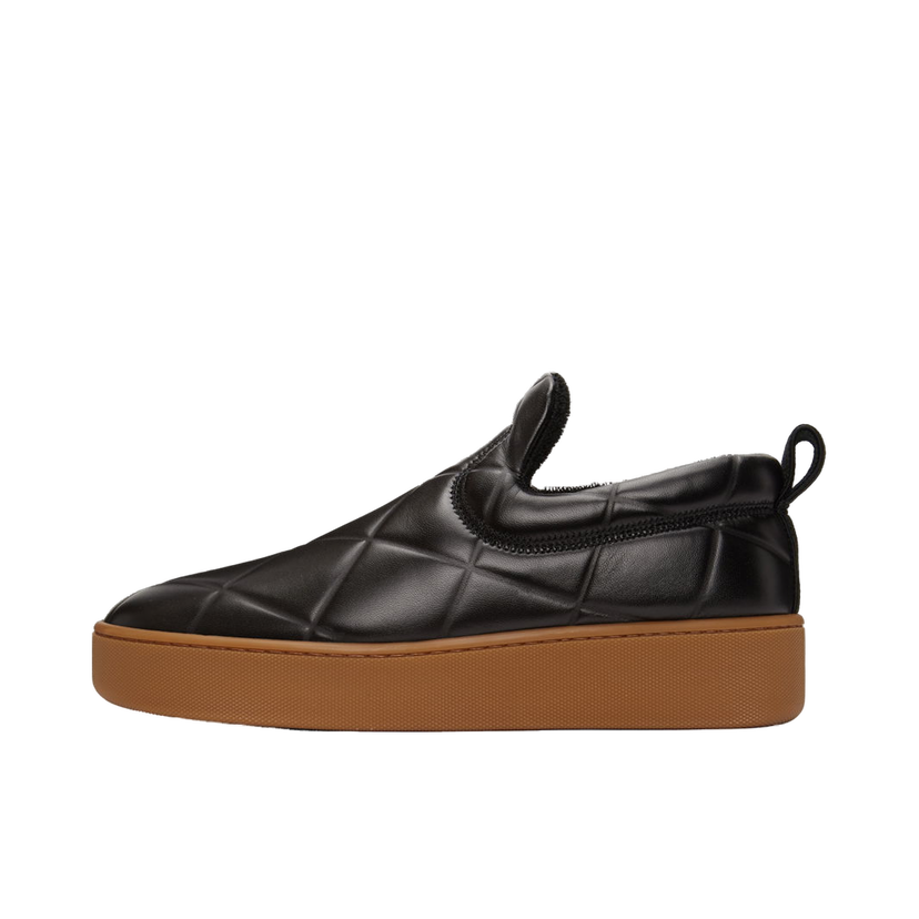 Кросівки та взуття Bottega Veneta Quilt Sneakers чорний | 639739 V02X0