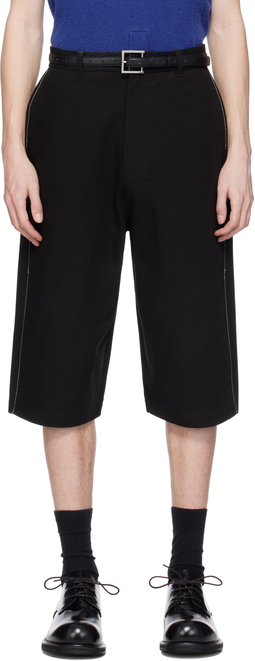 Шорти ADER ERROR ADER error Product. 87 Shorts чорний | BO01SSBT0102BK