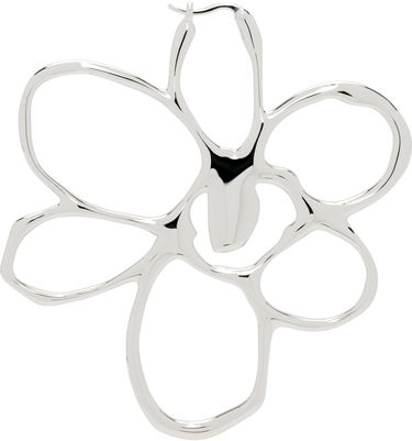 Сережки Perks And Mini Perks and Mini Rough Gesture Frame Single Earring Металік | 10258, 0