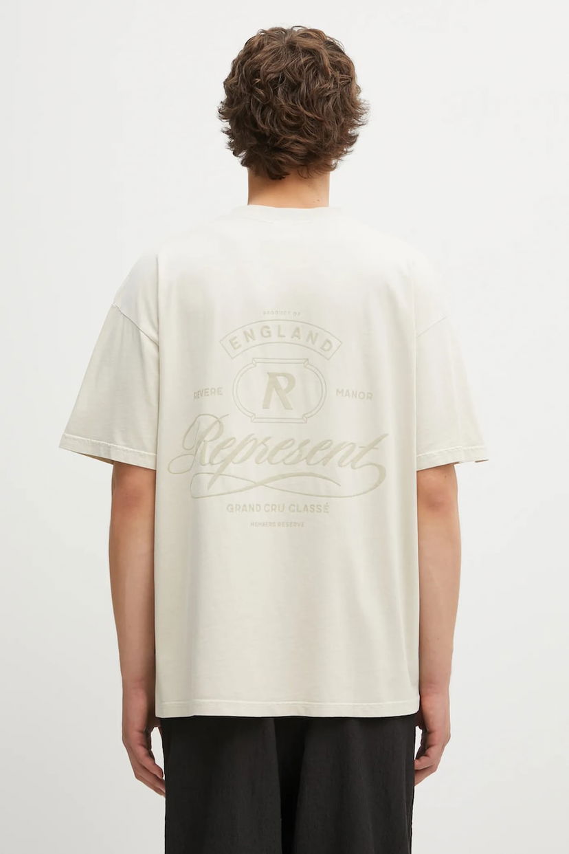 Футболка Represent Clo Represent Grand Vintage Graphic T-Shirt бежевий | MLM100280