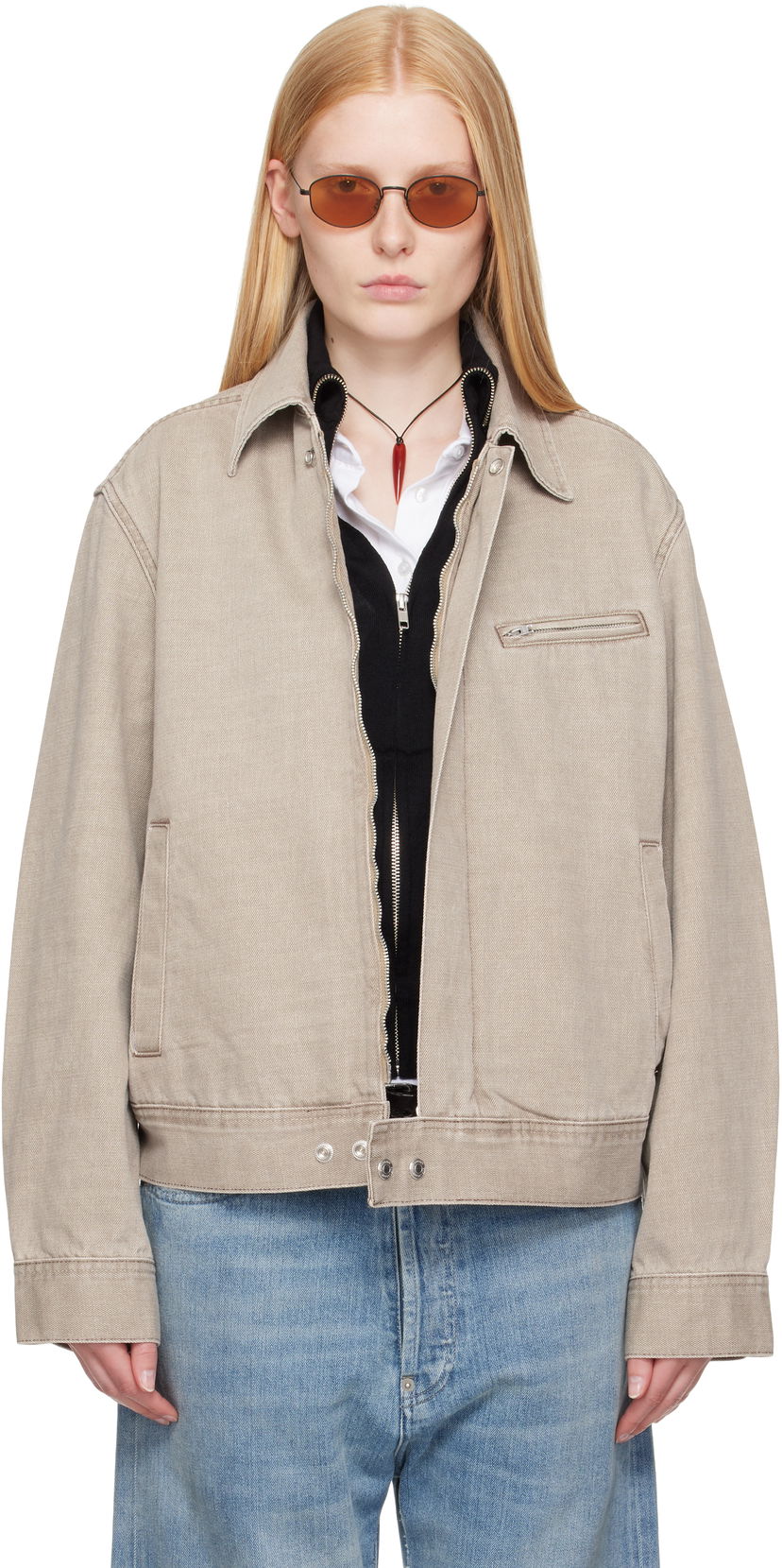 Куртка OUR LEGACY Our Legacy Miller Denim Jacket бежевий | M2255MV