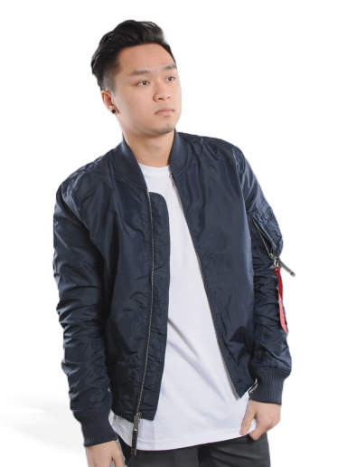Куртка бомбер Alpha Industries MA - 1 TT темно-синій | 191103 07