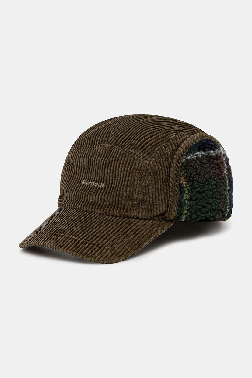 Капелюх Barbour Barbour Lowfen Carpenter Corduroy Hat Коричневий | MHA0917OL71