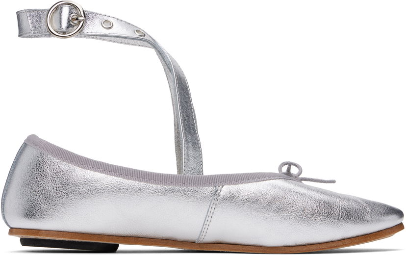 Ремені Repetto Repetto Sophia Belt Ballerina Flats Металік | V4232VEM