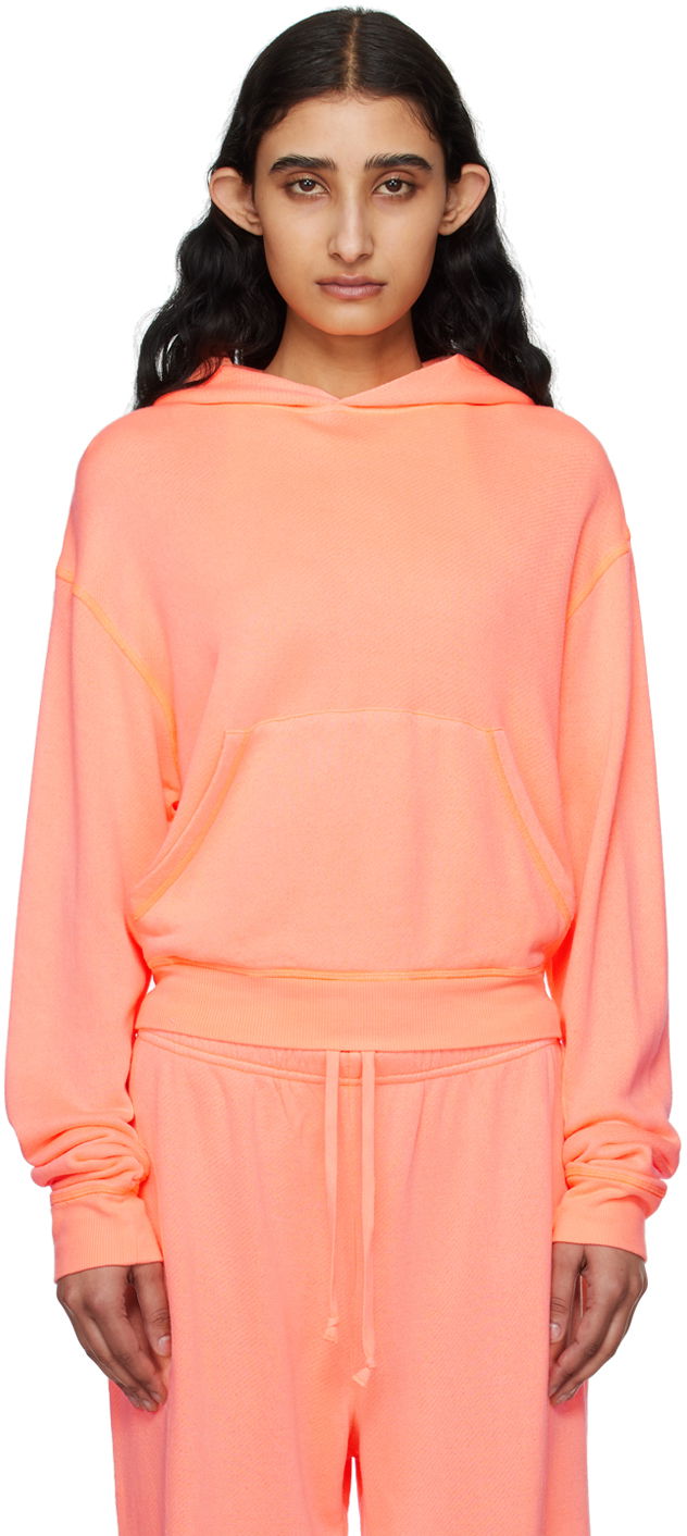 Світшоти SKIMS SKIMS Modal French Terry Classic Hoodie Помаранчевий | TP-PLO-5539W