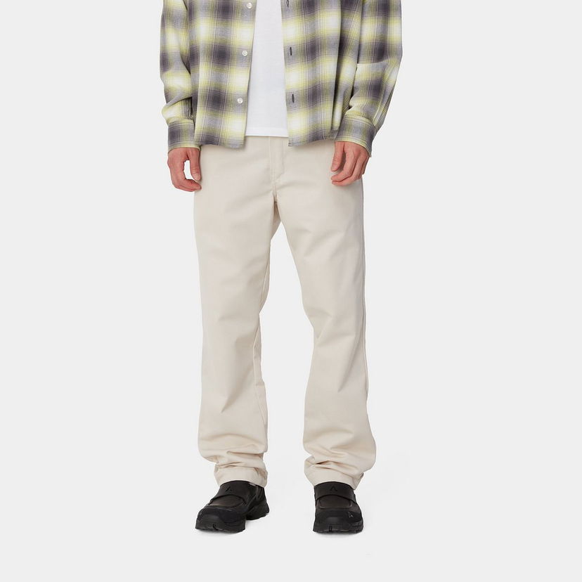 Штани Carhartt WIP Relaxed Fit Cotton Twill Pants бежевий | I034233_99